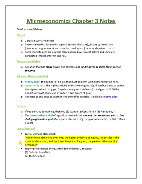 Aplia Answers Microeconomics Chapter 3 Reader