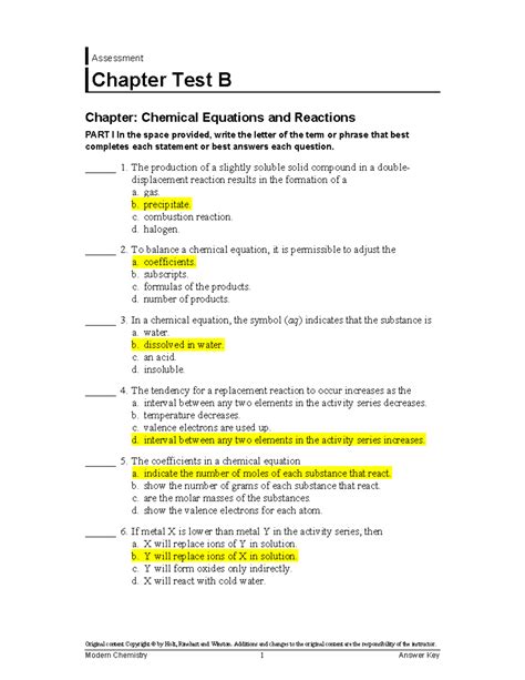 Aplia Ch 8 Test B Answers Doc