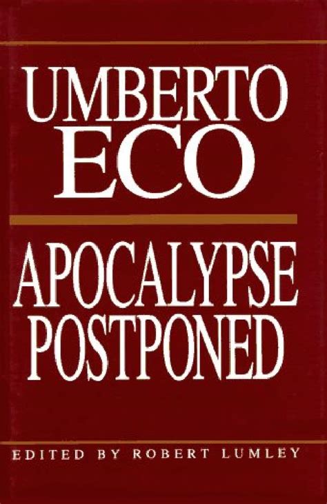 Apocalypse Postponed Perspectives S
