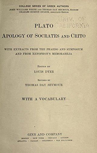 Apology and Crito of Plato and the Apology and Symposium of Xenophon PDF