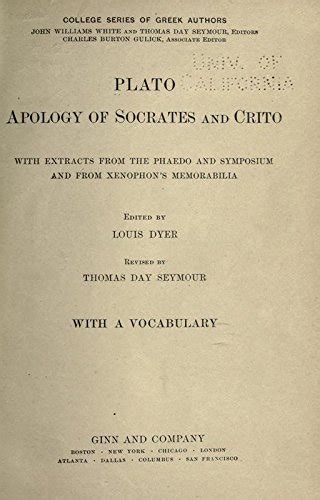 Apology and Crito of Plato and the Apology and Symposium of Xenophon PDF