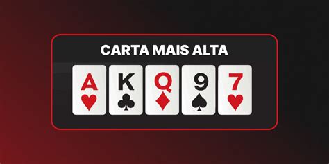 Aposte em cartas altas: