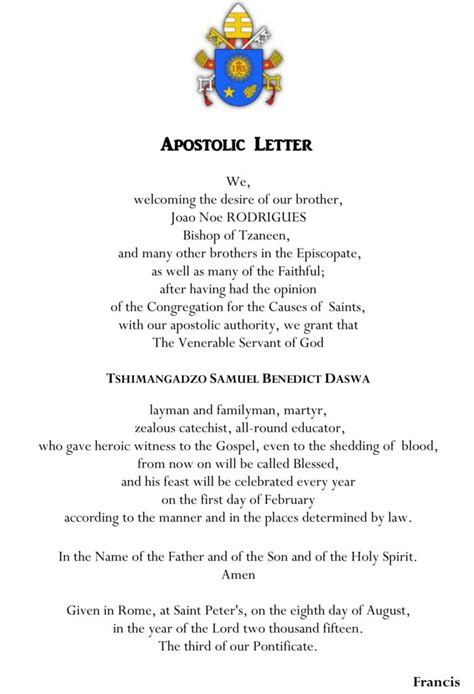 Apostolic Letters Epub