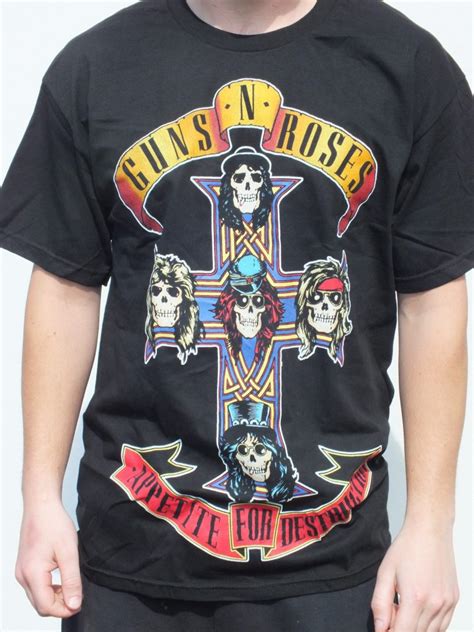 Appetite for Destruction T-Shirt: A Symbol of Rebellion and Rock 'n' Roll Nostalgia