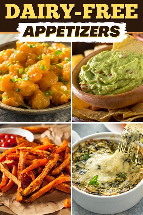 Appetizers Without Dairy: A Culinary Extravaganza for the Lactose-Intolerant
