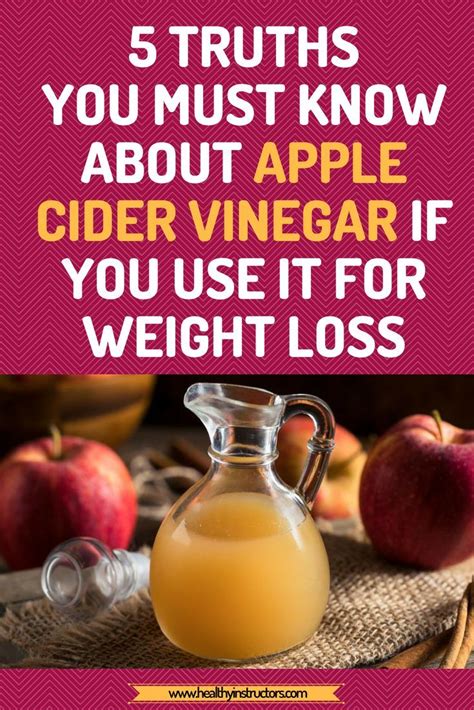 Apple Cider Vinegar For Weight Loss and Good Health Doc