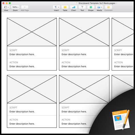 Apple Pages Template