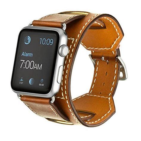 Apple Watch Genuine Leather Stripes Kindle Editon