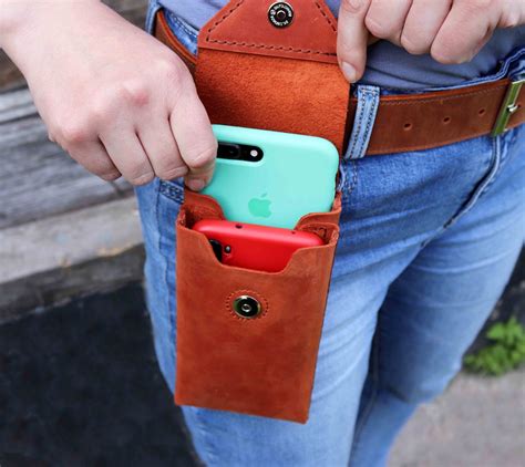 Apple iPhone Phone Leather Holster Kindle Editon