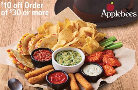 Applebees Coupons $10 Off $30 Printable Free