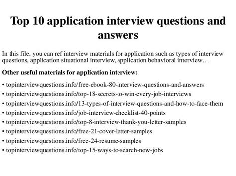 Application Answers To Questions Kindle Editon