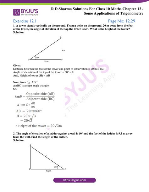 Application Trigonometry Answers Epub