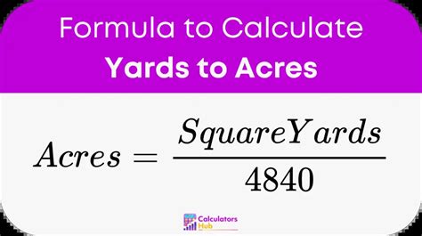 Applications of Acres in Yards