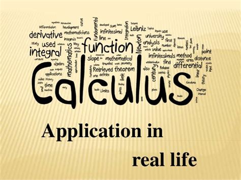 Applications of Calculus in Life Sciences