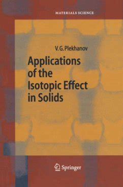 Applications of the Isotopic Effect in Solids Doc