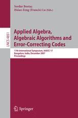 Applied Algebra, Algebraic Algorithms and Error-Correcting Codes 12th International Symposium, AAECC Kindle Editon