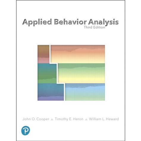 Applied Behavior Analysis Cooper Heron Heward Ebook Kindle Editon