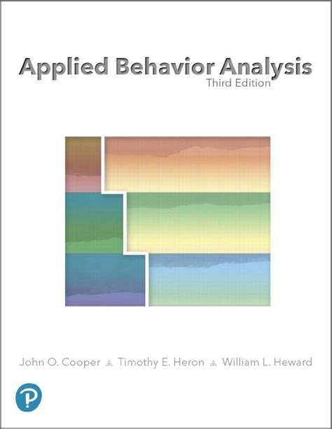 Applied Behavior Analysis Cooper Heron Heward Ebook Kindle Editon