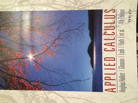 Applied Calculus Hughes Hallett 4th Edition Even Answers Kindle Editon