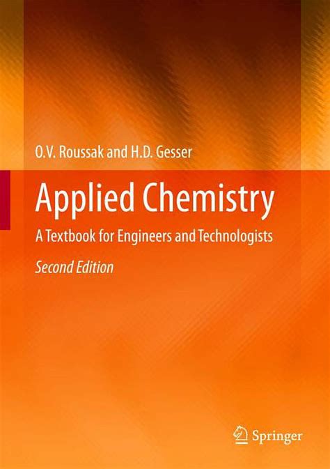 Applied Chemistry for Engineers PDF