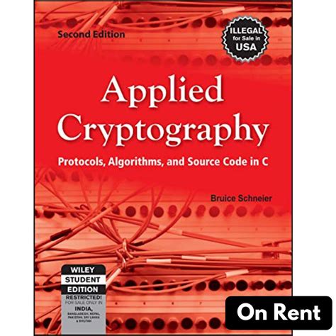 Applied Cryptography Protocols Algorithms and Source Code in C PDF