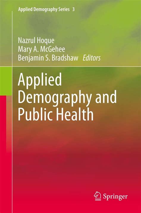 Applied Demography And Public Health (Applied Ebook Epub