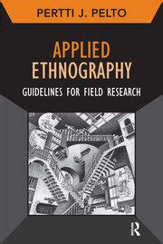 Applied Ethnography Guidelines For Field Research Doc