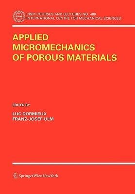 Applied Micromechanics of Porous Materials 1st Edition PDF