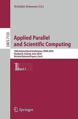 Applied Parallel and Scientific Computing 10th International Conference Doc