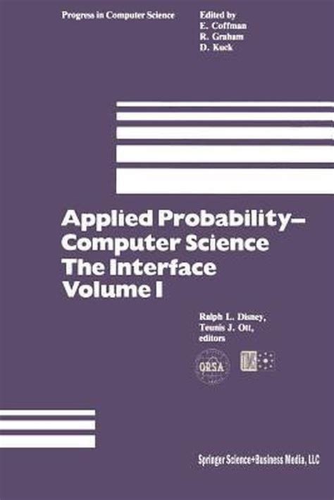 Applied Probability - Computer Science - the Interface Epub