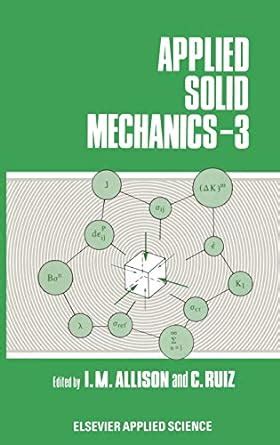 Applied Solid Mechanics 3rd Conference Epub