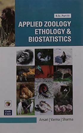 Applied Zoology Ethology & Biostatistics PDF