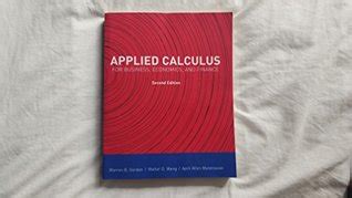 Applied.Calculus.For.Business.Economics.And.Finance Ebook PDF