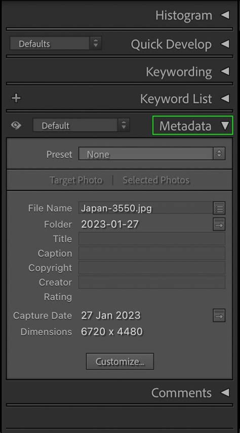 Apply Metadata Preset Lightroom To Whole Catalog
