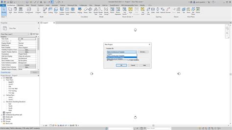Apply Project Template To New Project Revit
