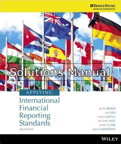 Applying International Financial Reporting Standards Solutions Manual Kindle Editon