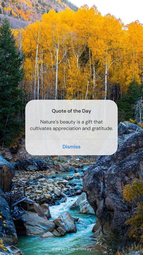 Appreciation of Natural Beauty: