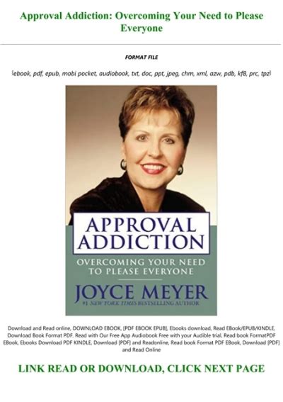 Approval Addiction Overcoming Your Need to Please Everyone PDF