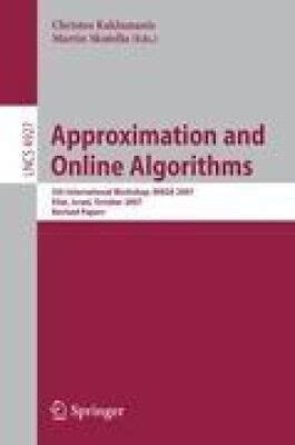 Approximation and Online Algorithms 6th International Workshop, WAOA 2008, Karlsruhe, Germany, Septe Doc