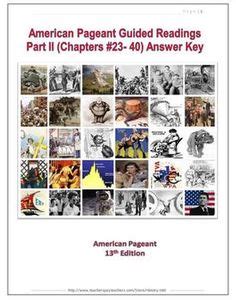 Apush American Pageant 12th Edition Workbook Answers PDF