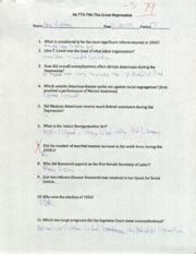 Apush Lesson 17 Handout 20 Answers PDF