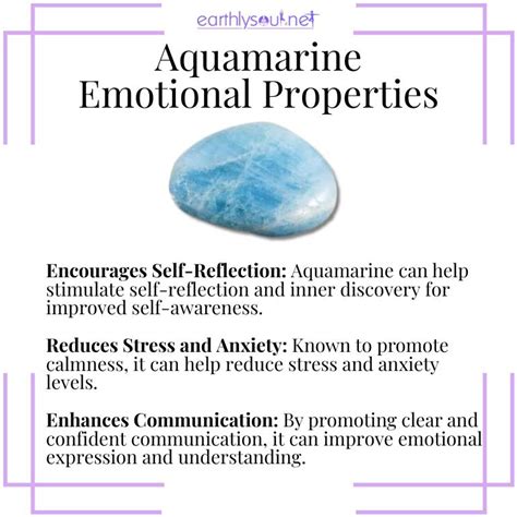 Aquamarine: Emotional Balance and Serenity