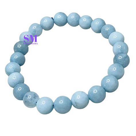 Aquamarine Bead Bracelet: A Gemstone for Tranquility and Clarity