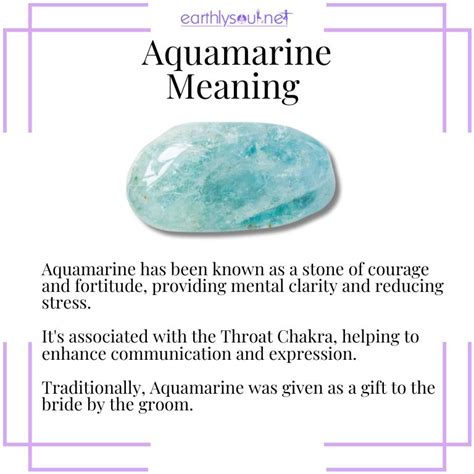 Aquamarine Gem Meaning: A Symbol of Tranquility, Courage, and Communication