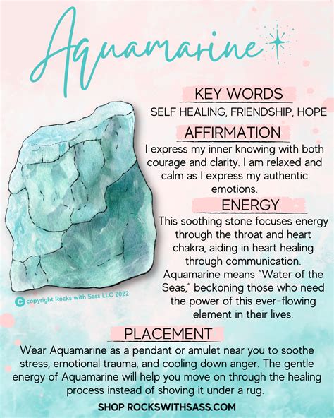 Aquamarine Gemstone Meaning: 10,000 Character Breakdown