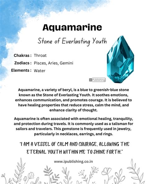 Aquamarine Gemstone Meaning: 50 Fascinating Facts