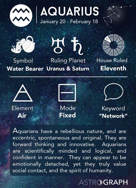 Aquarians: Astrological Traits