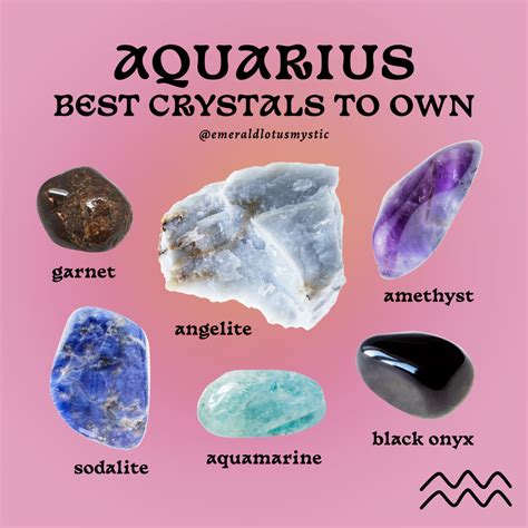 Aquarius Crystals: 10,000+ Essential Tips, Tricks, and Applications for the Water-Bearer