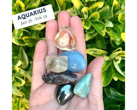 Aquarius Crystals: A Comprehensive Guide to the Stones That Align with the Water Bearer