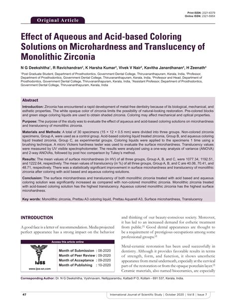 Aqueous Translucency: